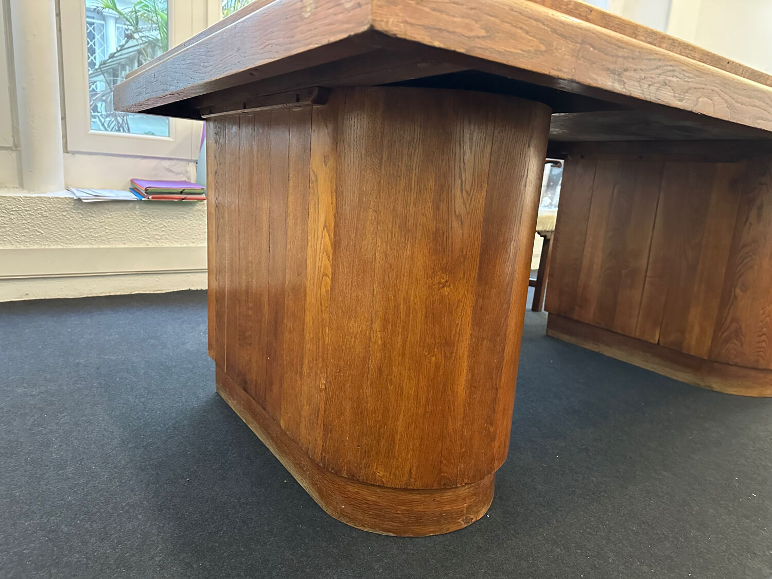 Very large desk from the 1930s.