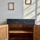 Black patinated buffet
