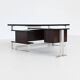 Bureau d'angle de direction Abbondinterni en acajou, Italie, 1970
