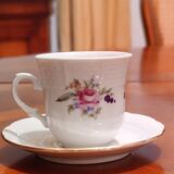 Fine Bohemian porcelain coffee service