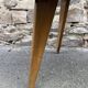 Vintage Art Deco design 50s gueridon coffee table Scandinavian tripod base