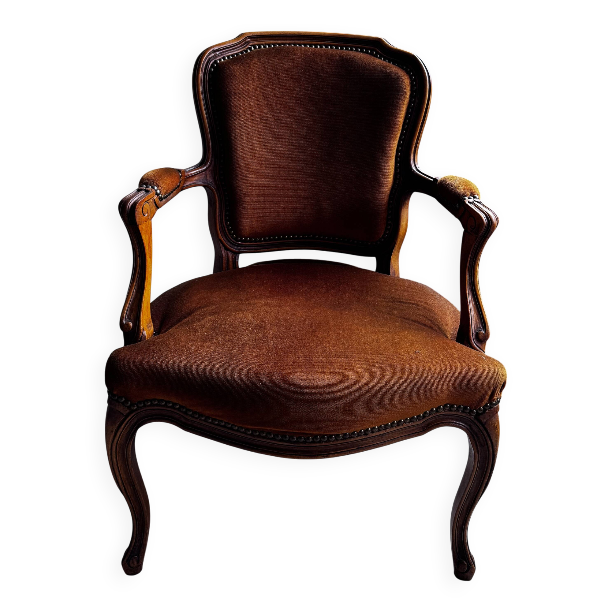 fauteuil crapaud style Louis XV