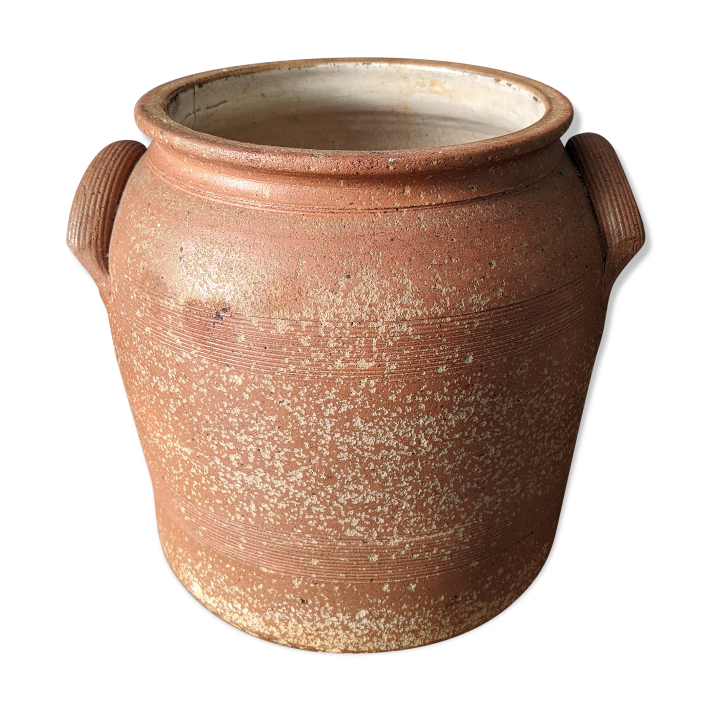 Old terracotta pot