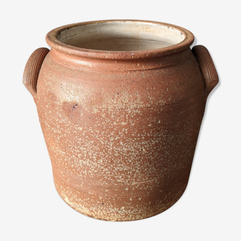 Old terracotta pot