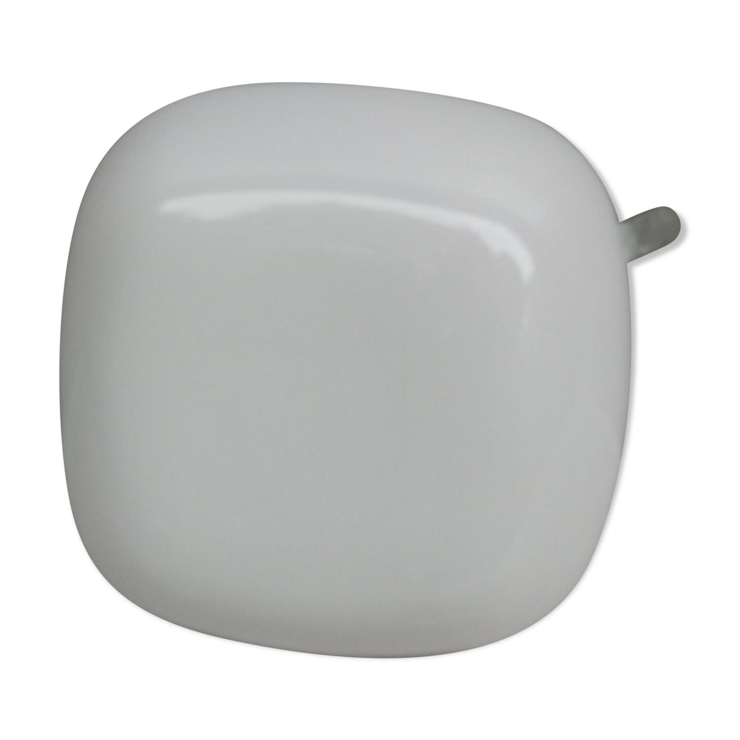 White opaline ceiling 20 x 20 cm