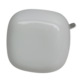White opaline ceiling 20 x 20 cm