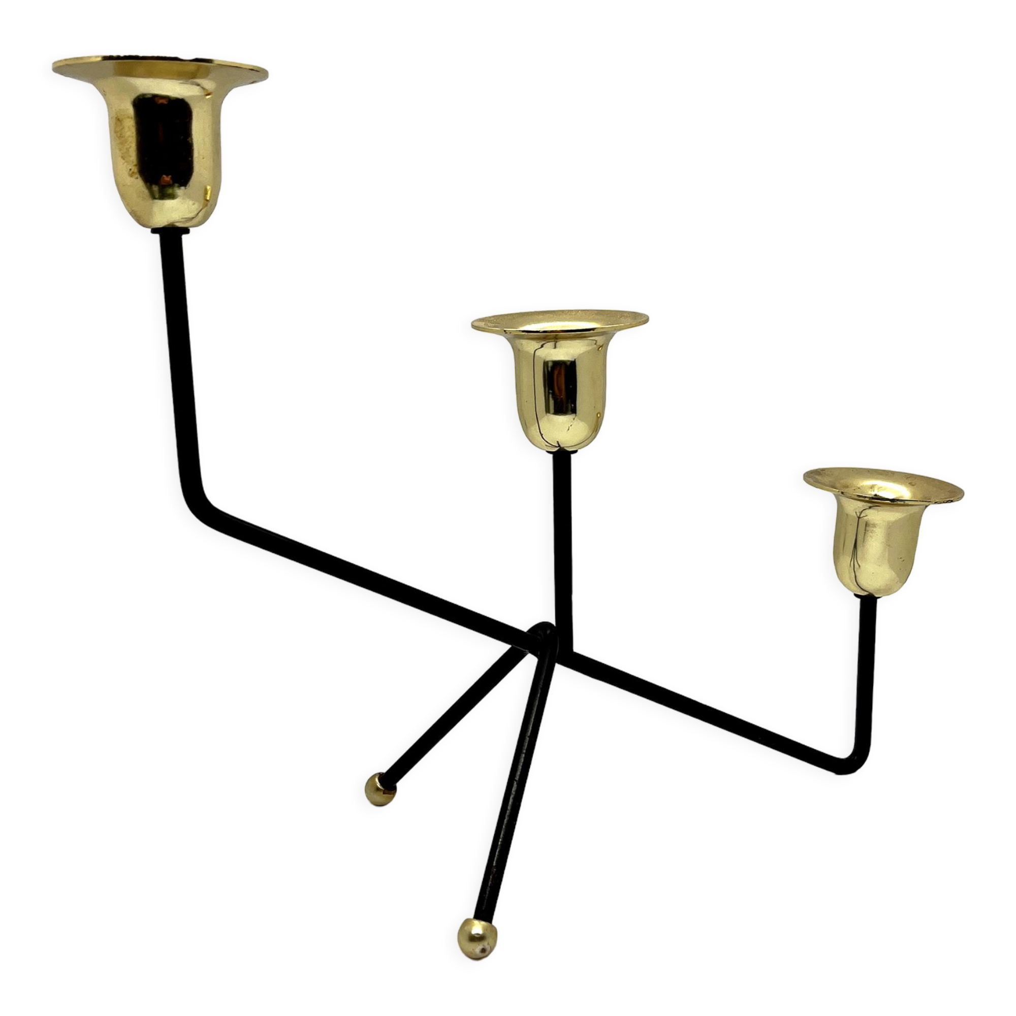 Minimalist table candlestick, belgium, 1970s