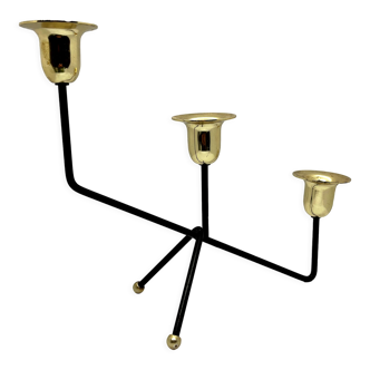 Chandelier de table minimaliste, belgique, années 1970