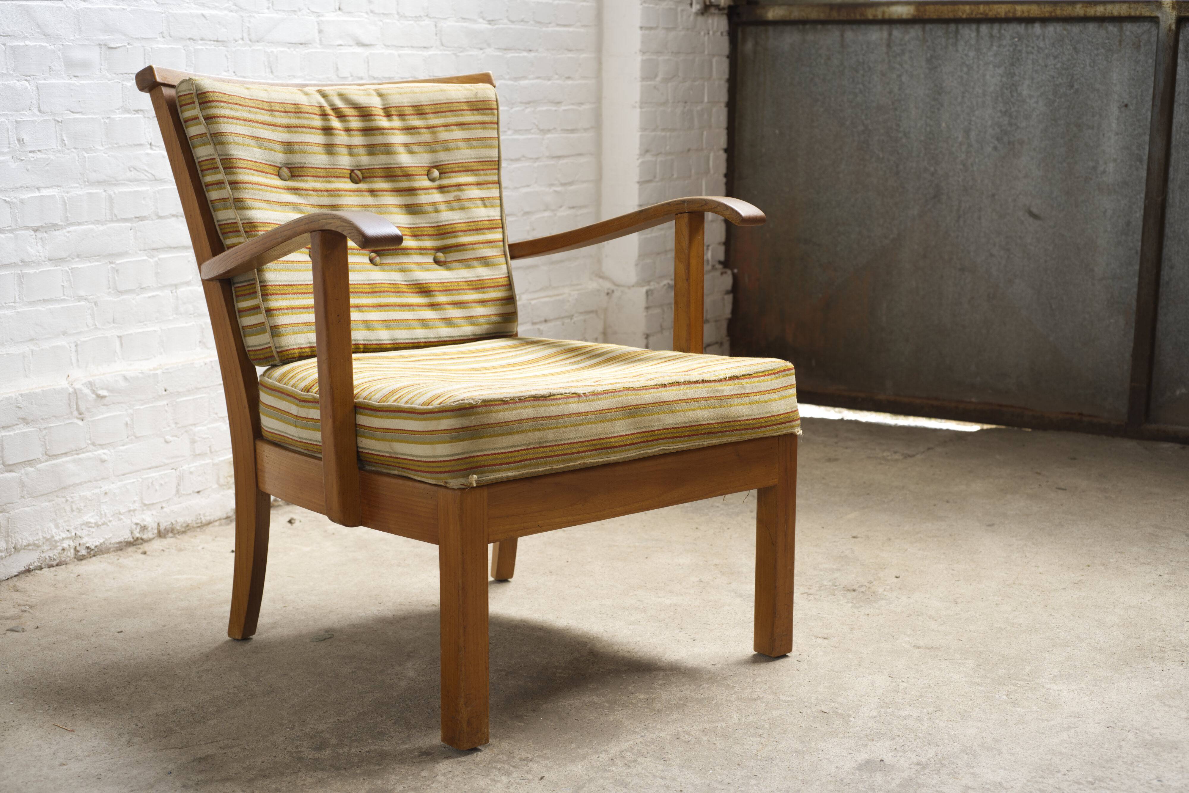 Fritz Hansen lounge armchair 1940s