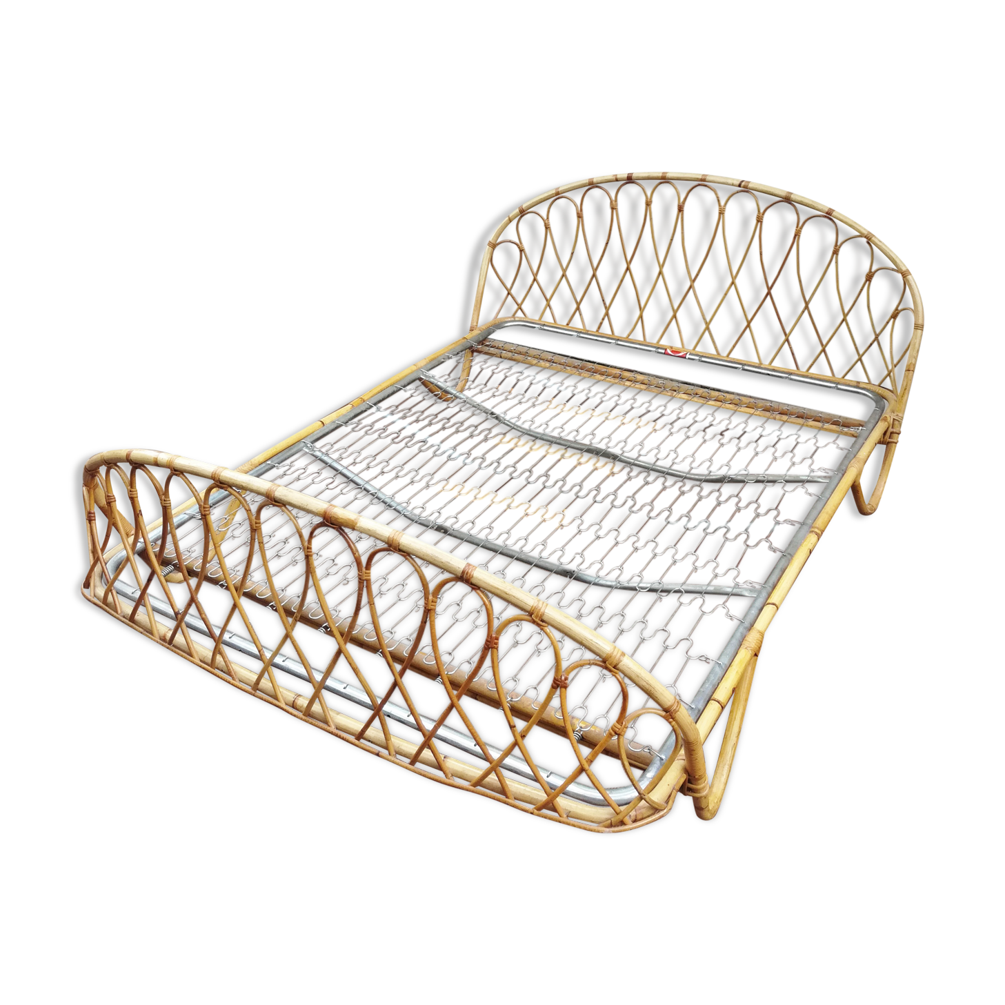 Rattan bed 2 people