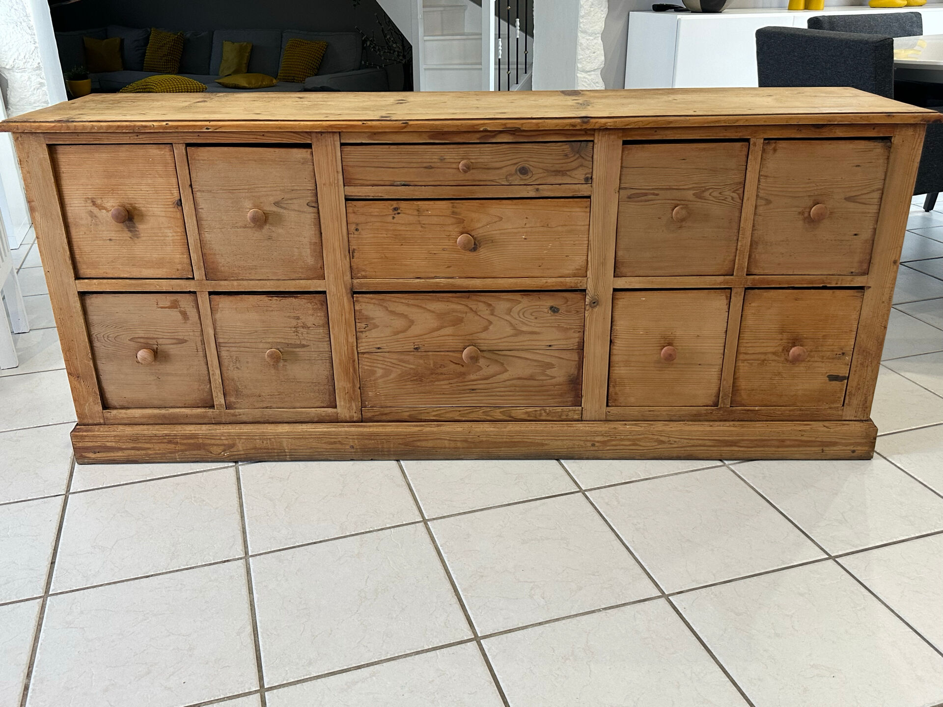 Vintage 1950s workshop sideboard