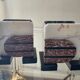 Pair of Art Deco marble bookends