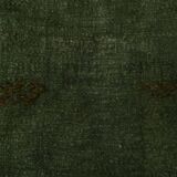 Dark Green Rugs For Living Room Vintage Kilim Rug,157x278Cm