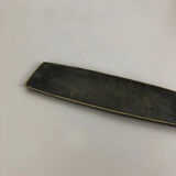 Heavy Large Brass Shell Plate Desk Element Hagenauer Era, Austria, 1950s