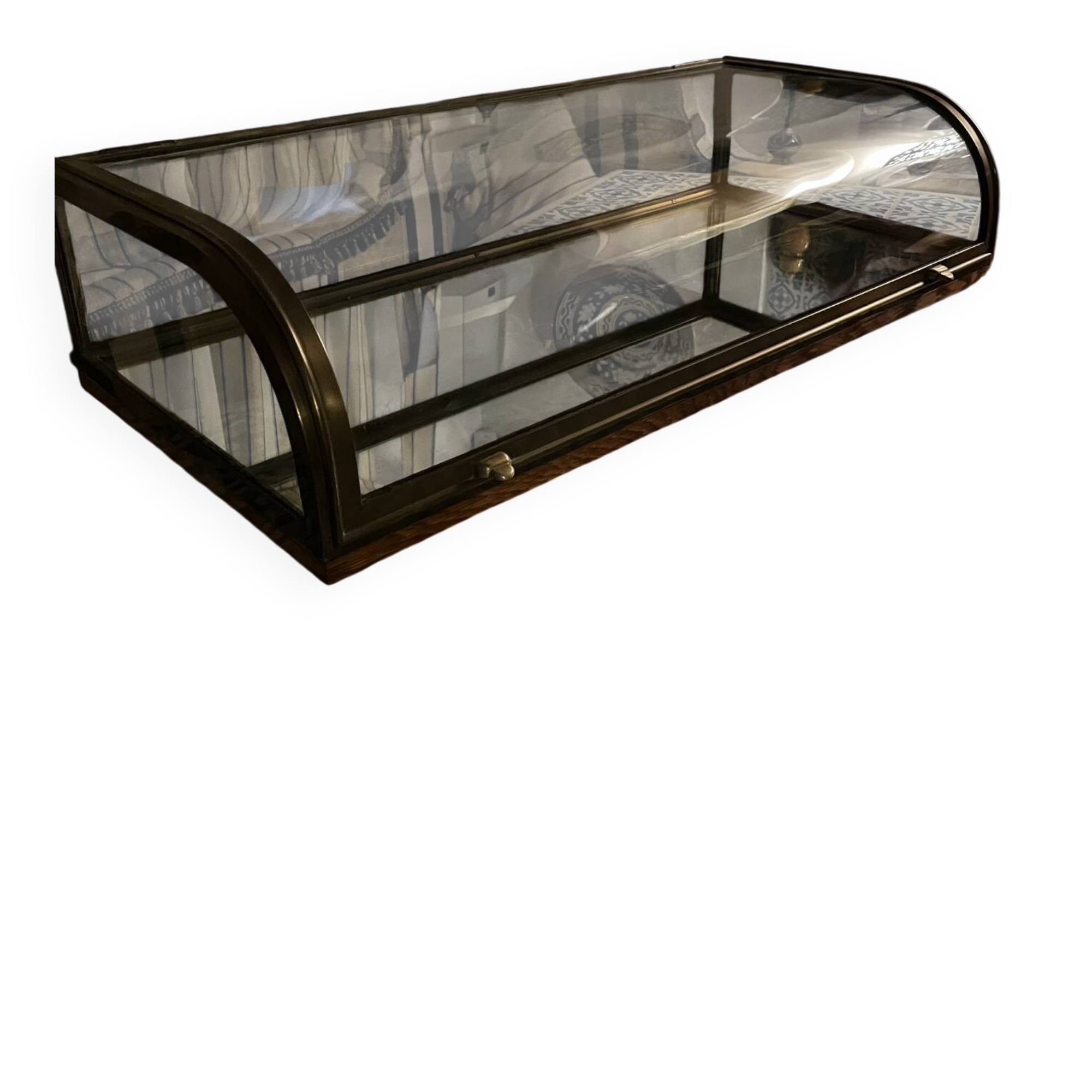 Vitrine bombé de confiseur