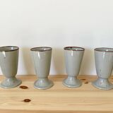 Stoneware coffee cups