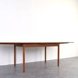 Mid-Century Danish Teak Extendable Dining Table, 1960s.