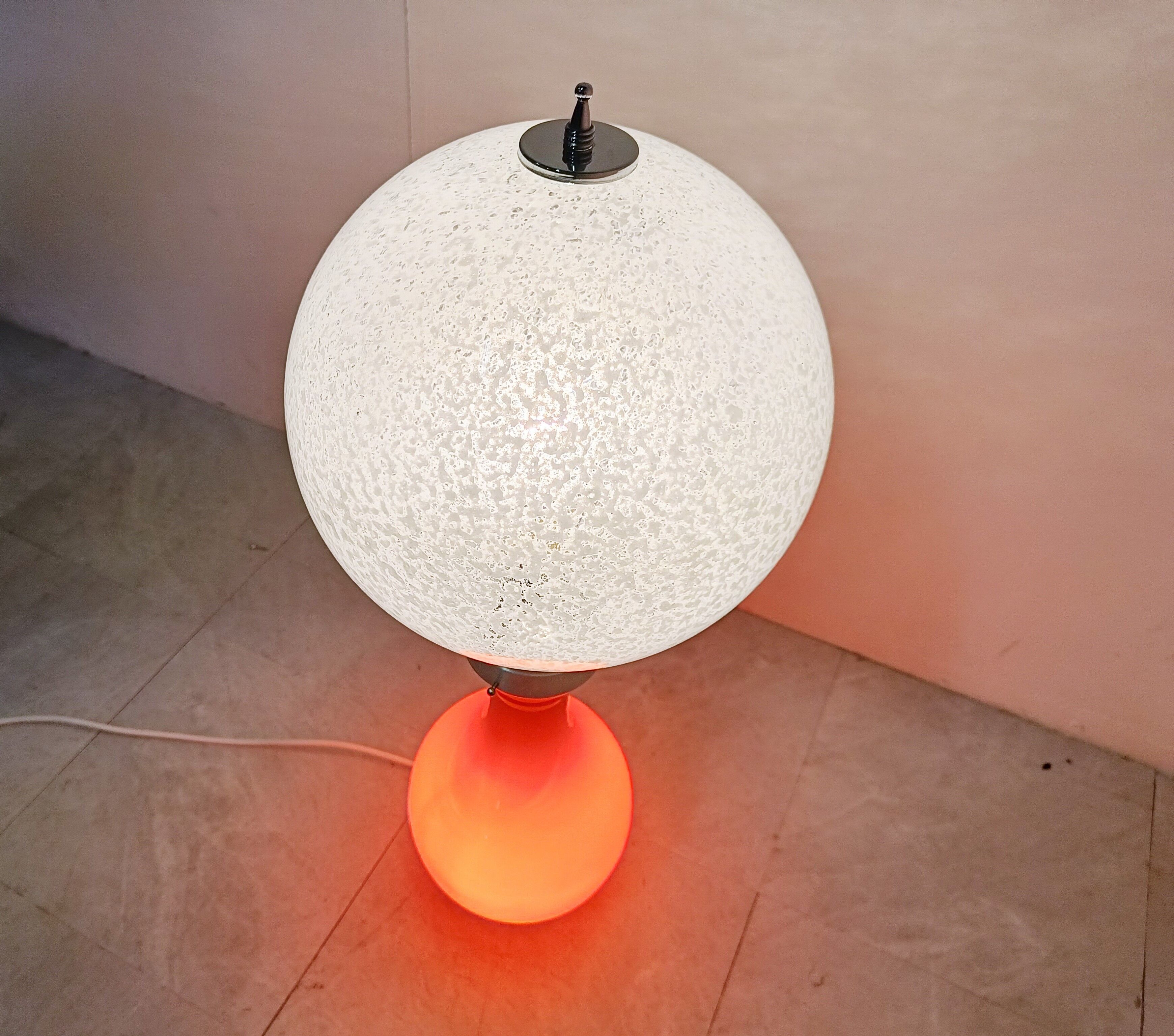 Lampe de table vintage par Mazzega, années 1960