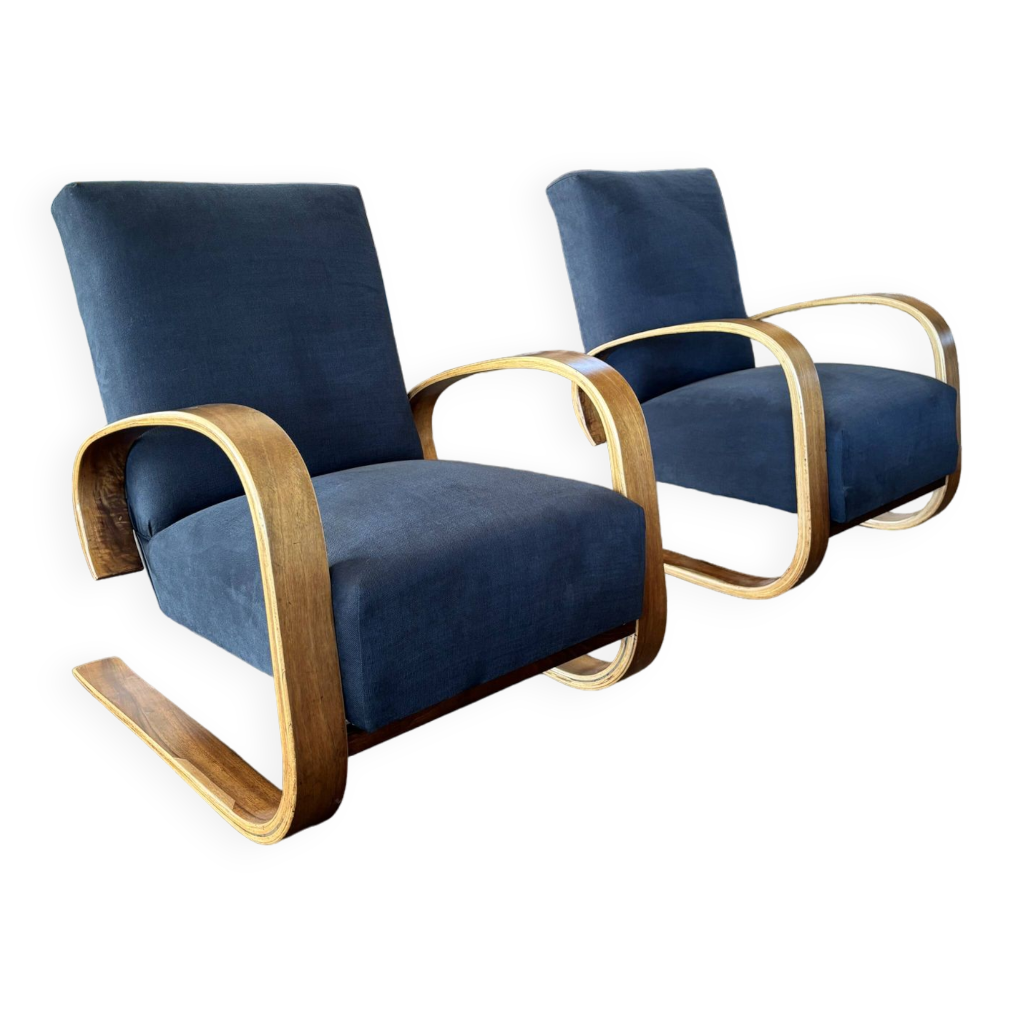 Vintage 1950s armchair, set of 2