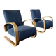 Vintage 1950s armchair, set of 2