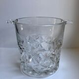 Ice bucket / 70s crystal ice cubes