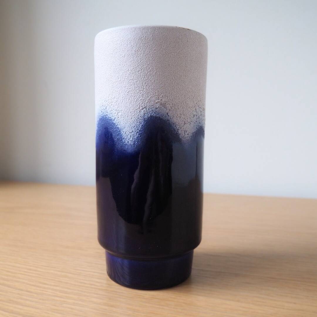 1960S West Germany Drip Glaze Vase