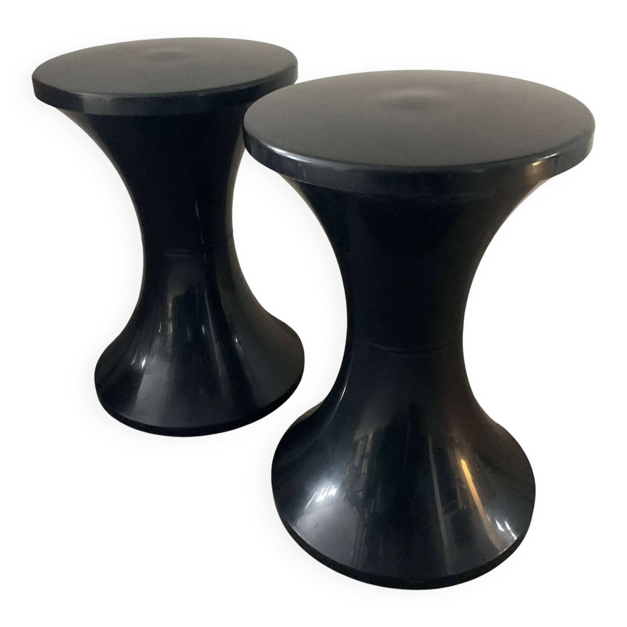 Pair of Tam Tam stools from the 1970s.