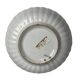 Rambervillers, antique earthenware dish with blue decoration from the 19th century.
