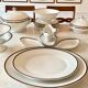 Service de table en porcelaine ch pillivuyt 81 pièces