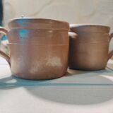 2 mugs en grès
