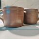 2 sandstone mugs