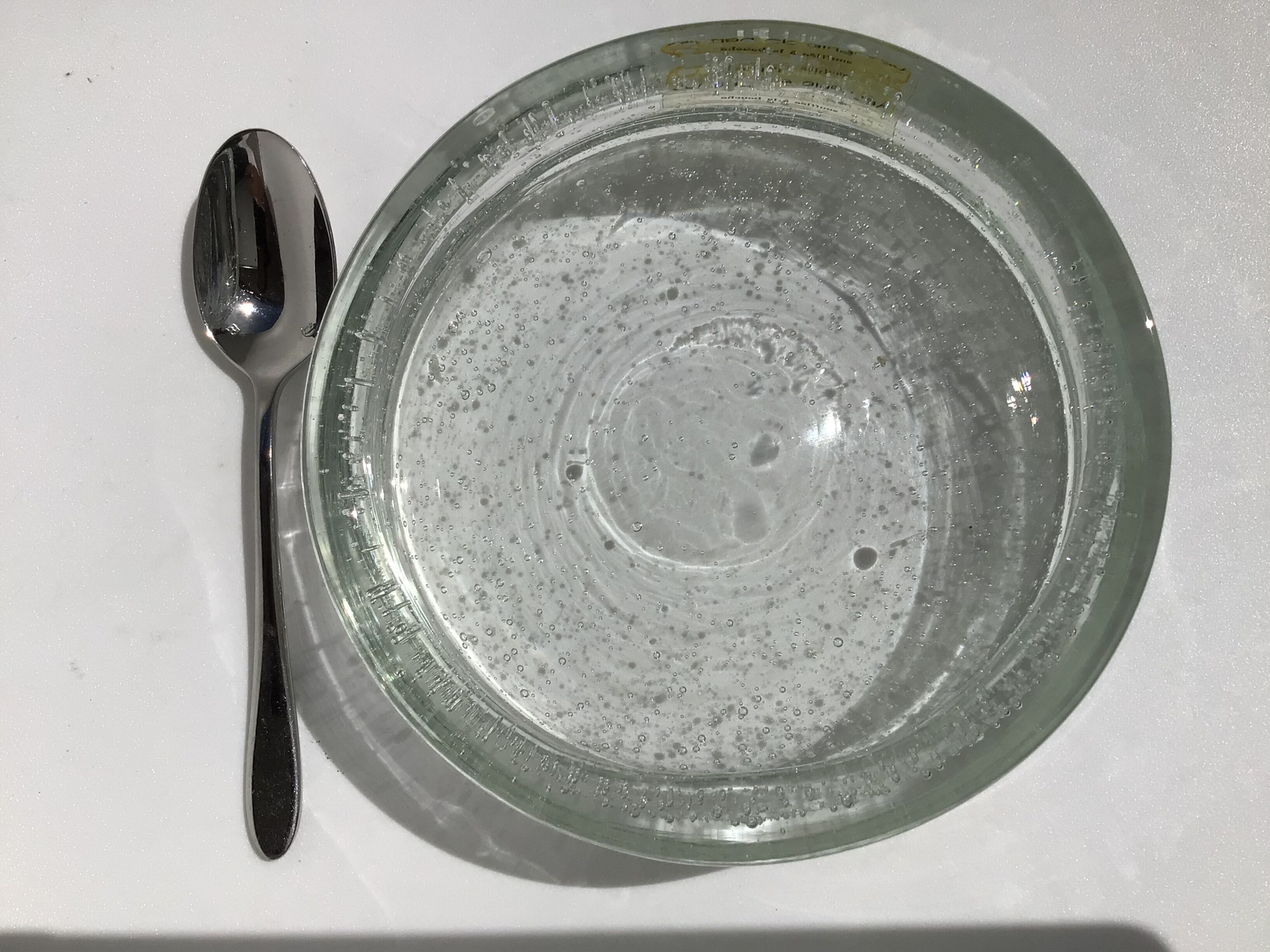 Vacuum pocket blown glass bubbled glassware Bendor