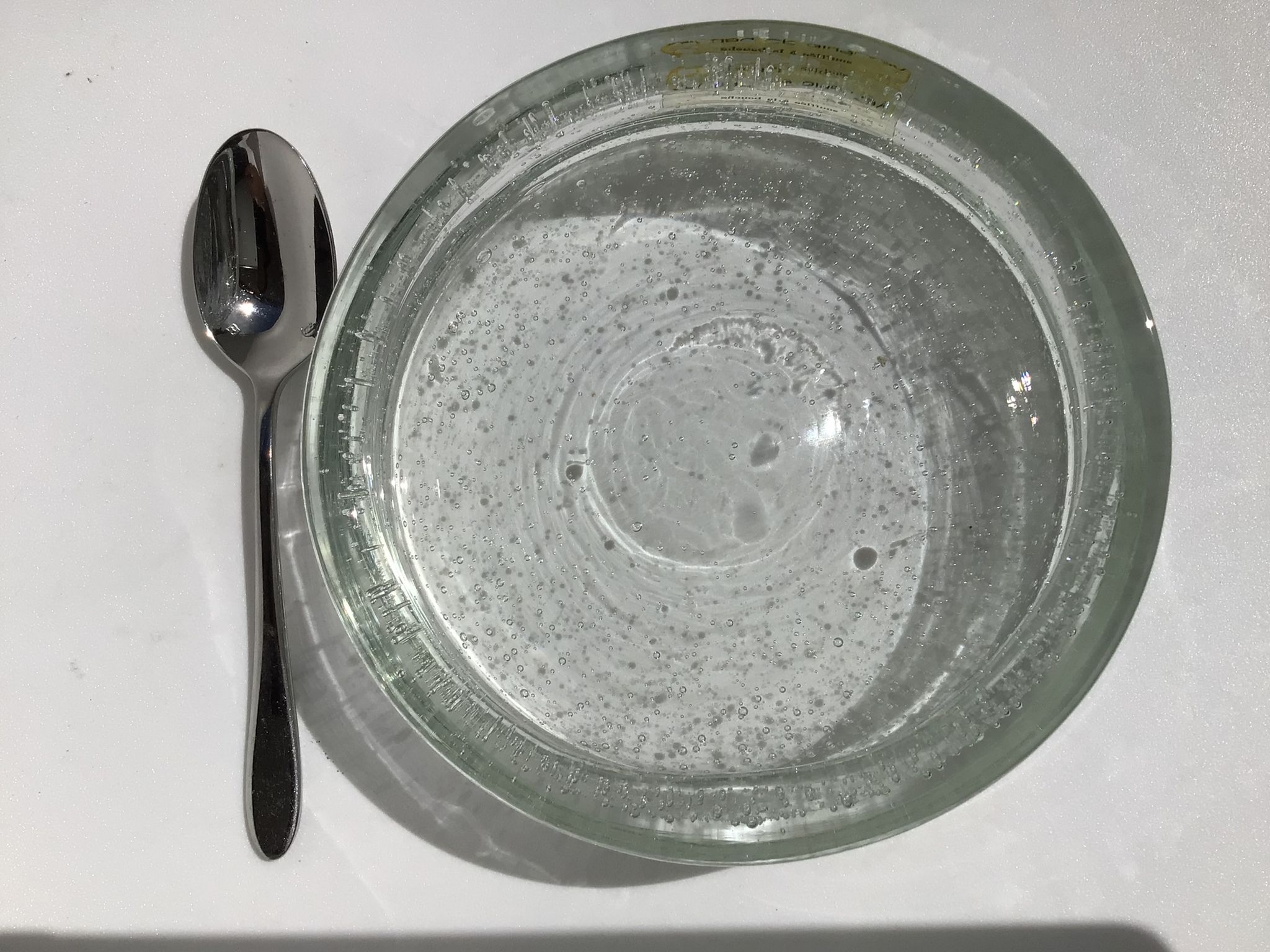 Vacuum pocket blown glass bubbled glassware Bendor