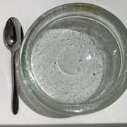 Vacuum pocket blown glass bubbled glassware Bendor