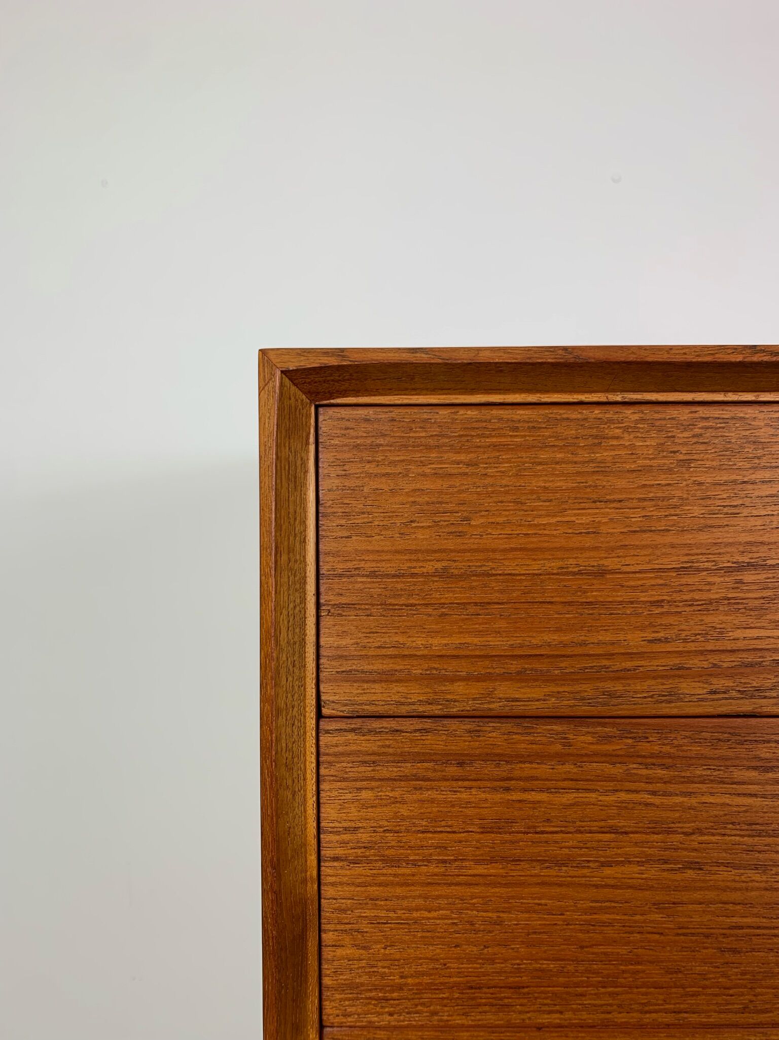 Midcentury teak chest of drawers 1960s