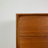 Midcentury teak chest of drawers 1960s