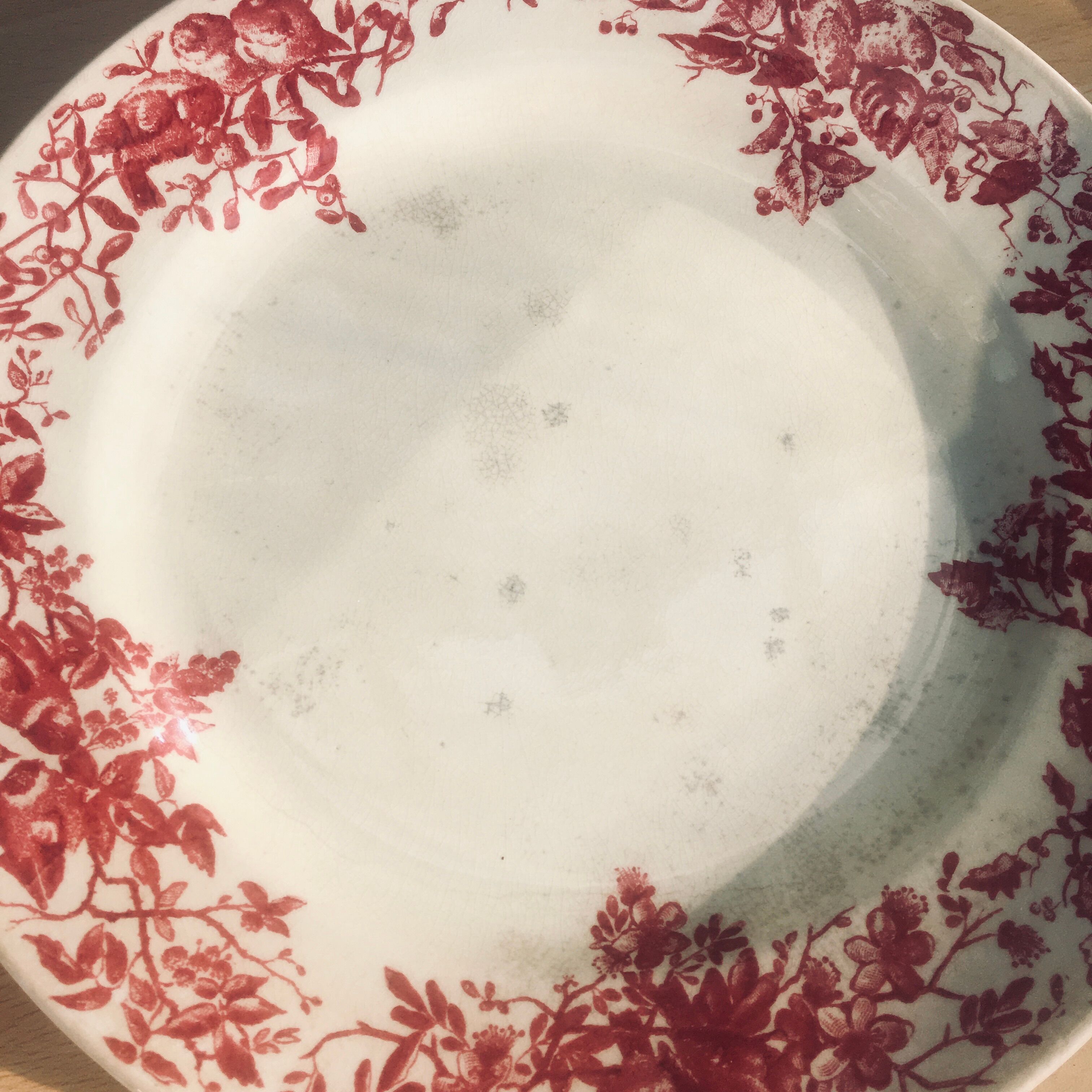 Lot 5 plates terre de fer