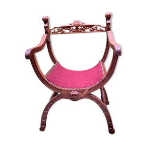 fauteuil dagobert chêne