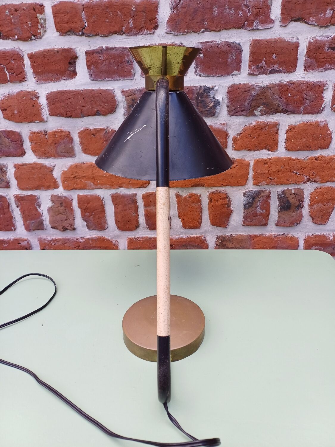 Diabolo lamp jumo black 50's
