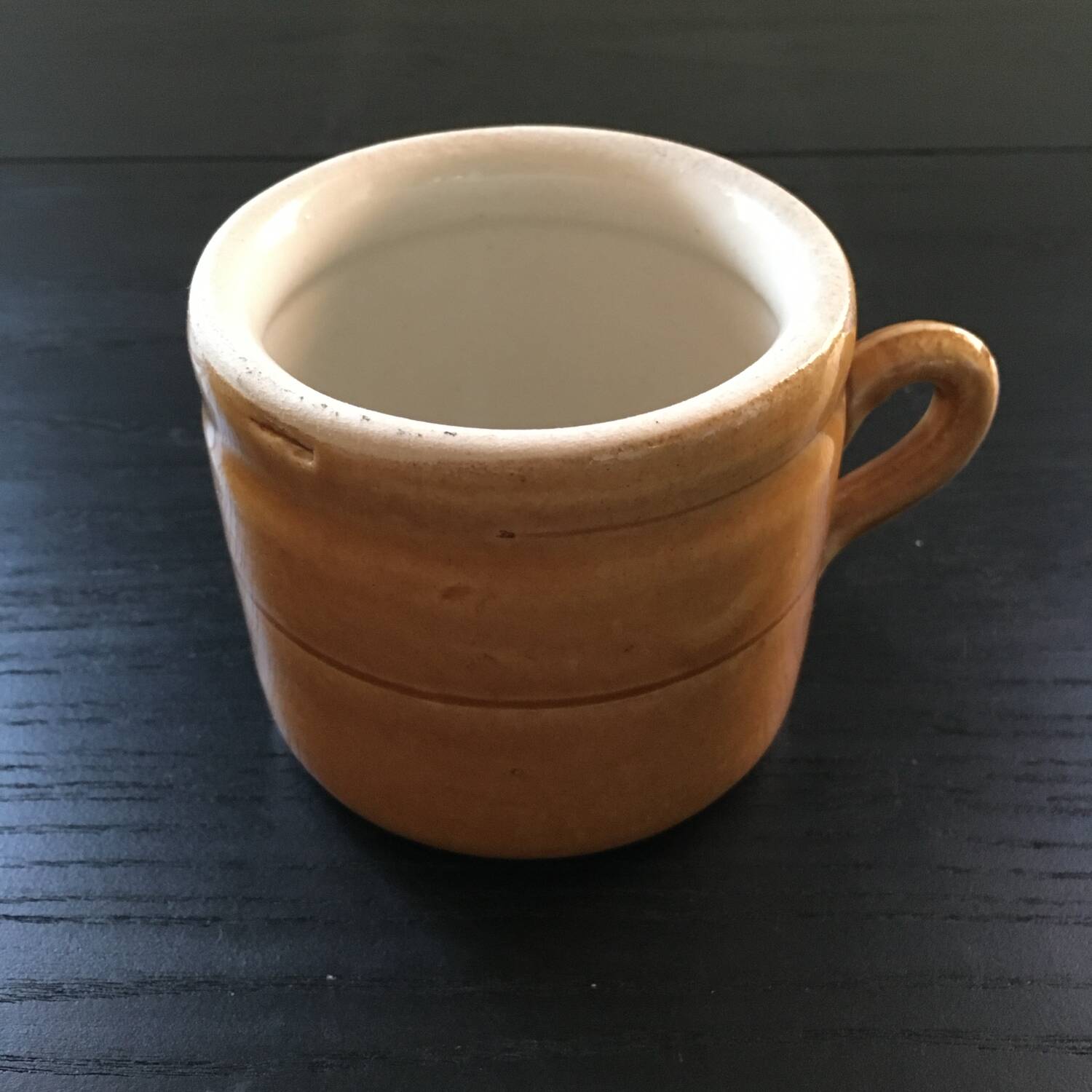 Handcrafted stoneware mug