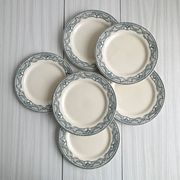 lot de 6 assiettes anciennes