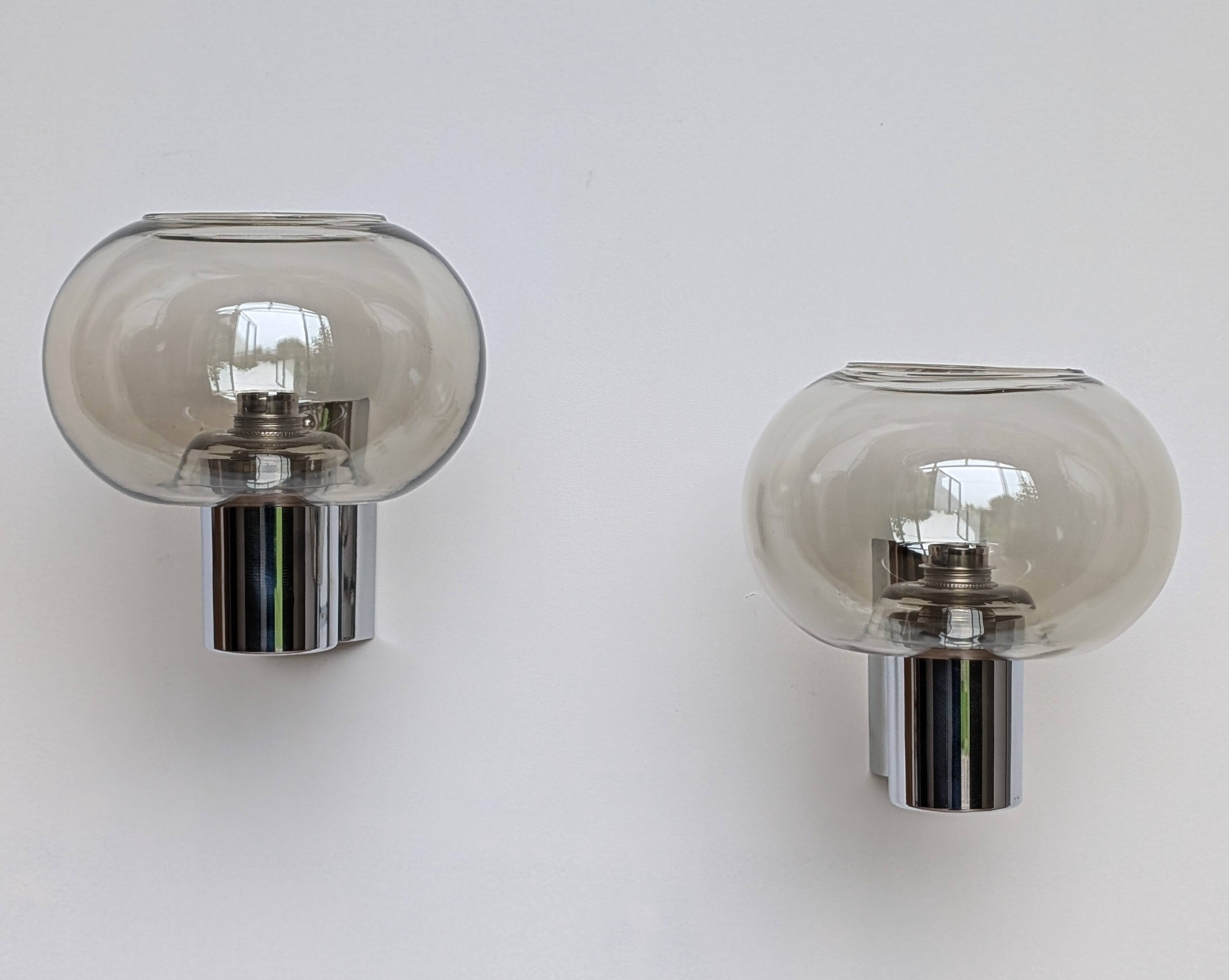 Pair of Sciolari wall lights