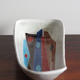 Mid ceramic table cut from Fratelli Fanciullacci Italy 1950s