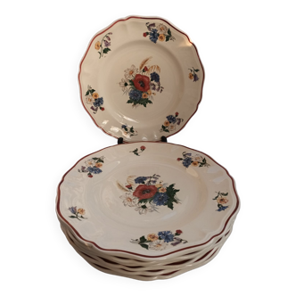Sarreguemine plates