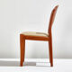 Chaise de salle à manger en teck massif par Niels Koefoed pour Koefoeds Hornslet mk9828