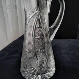 Jug, carafe in Bohemian crystal