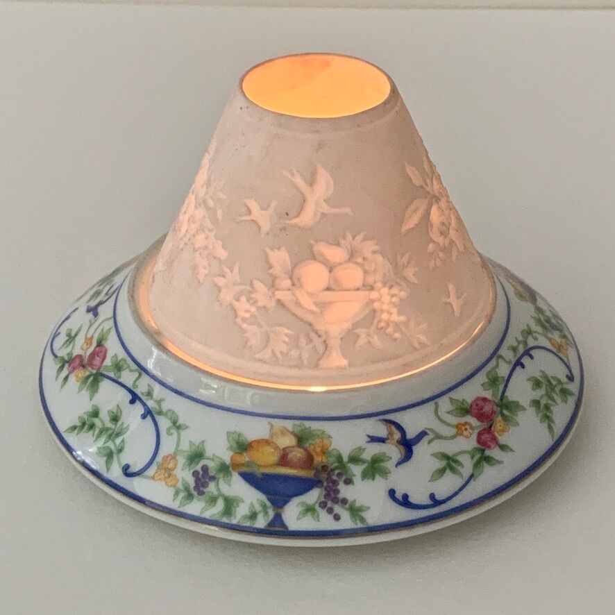 Porcelain haviland limoges photophore renaissance model | Selency