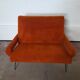 2-seater sofa 60s/70s in soft wool