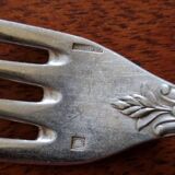 Christofle, Paris - Set of 10 Empire model dessert forks