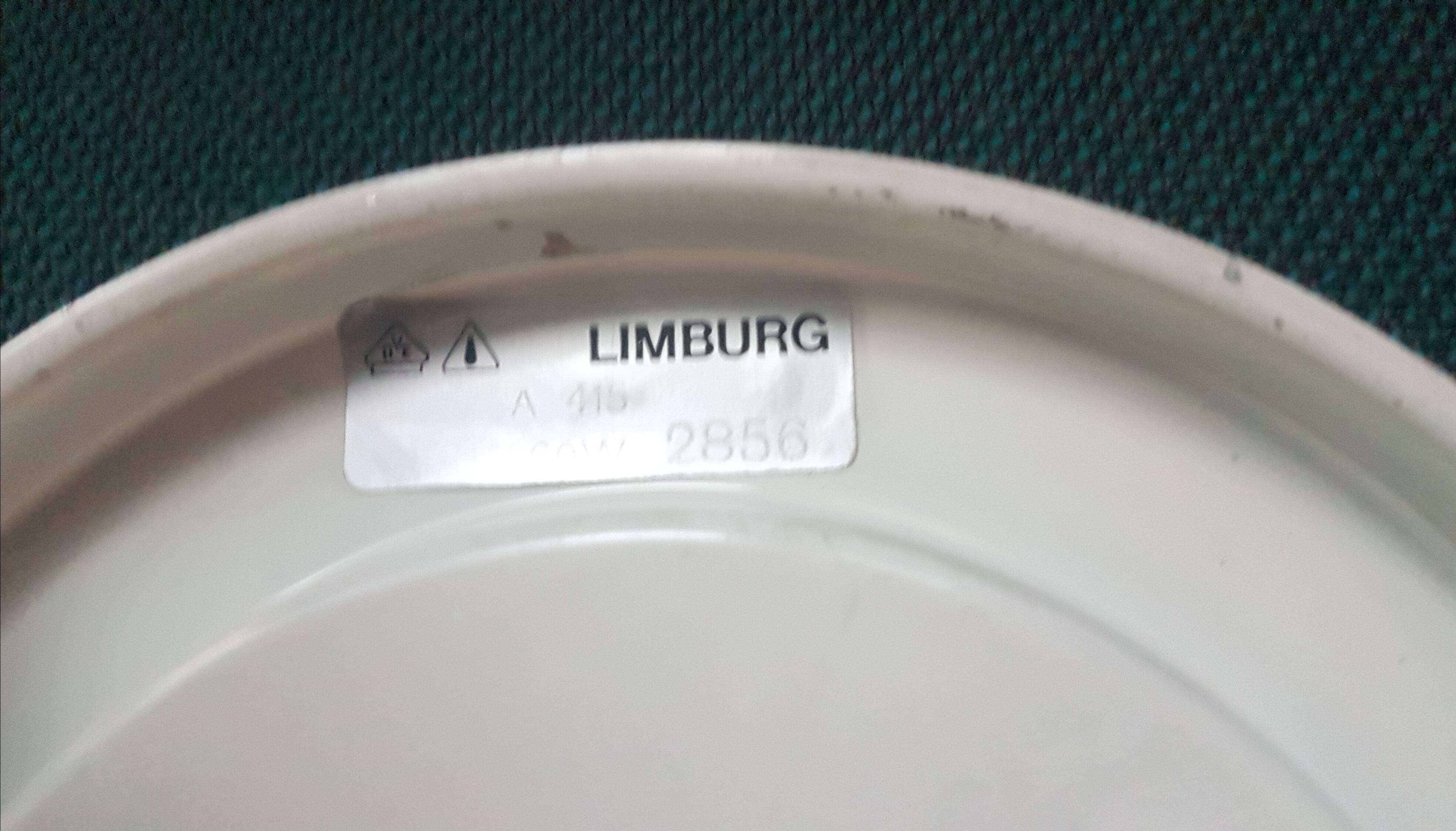 Glashutte Limburg - opal glass shell wall lamp / sconce vintage, 1960s 1970s Germany